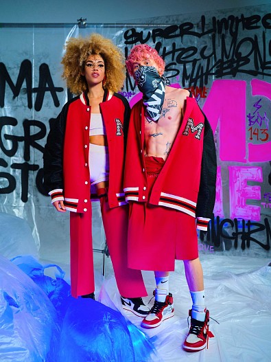 Барбара Пино и Даня Милохин