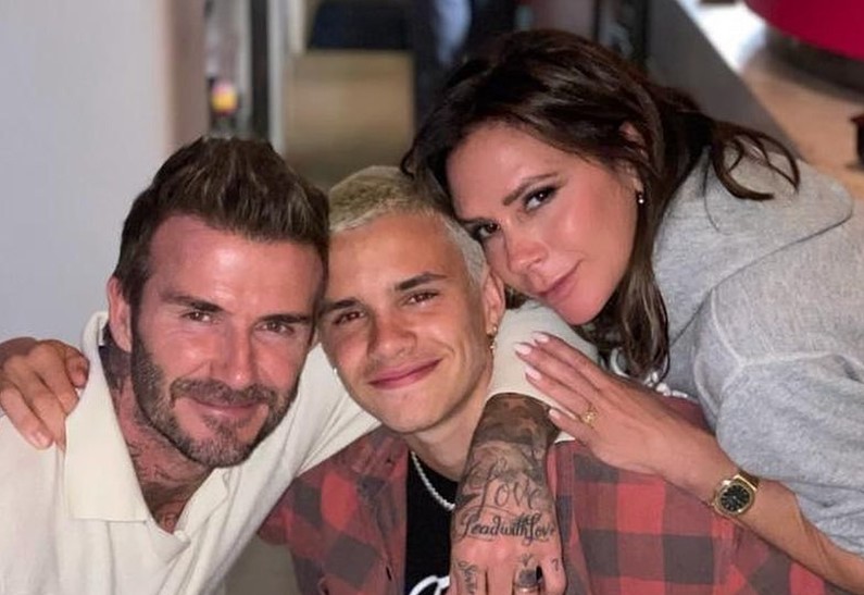 Сын Дэвида и Виктории Бекхэм возобновил отношения с бывшей девушкой