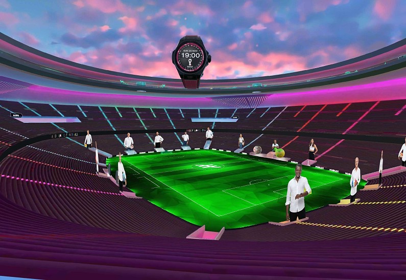 Hublot представляет: виртуальный стадион «Hublot Loves Football Metaverse Stadium» на девяносто тысяч зрителей