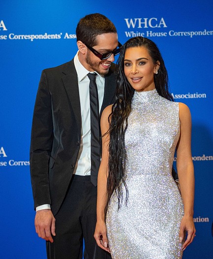 Пит Дэвидсон и Ким Кардашьян