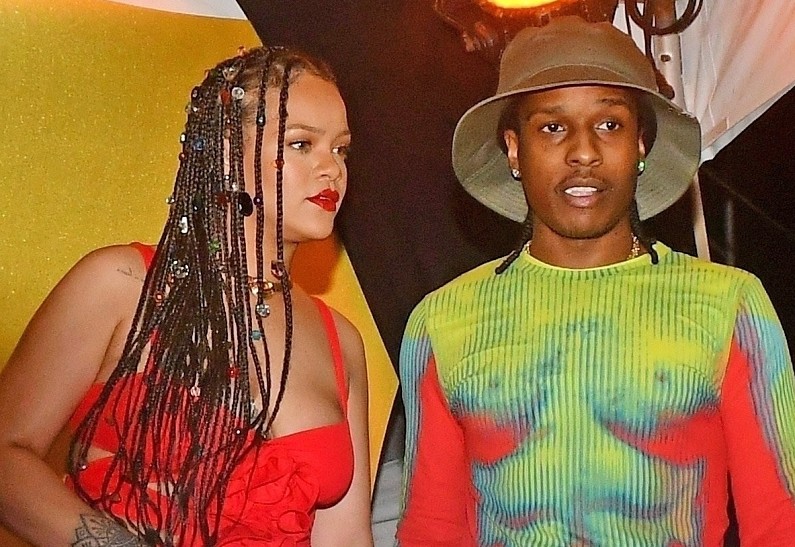 «Очаровательная пара»: Рианна и A$AP Rocky удивили поклонников провокационными нарядами. Фото!
