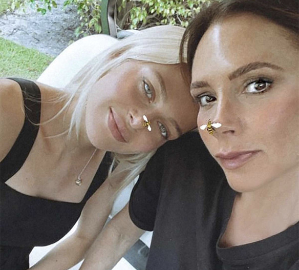 Никола Пельтц и Виктория Бекхэм