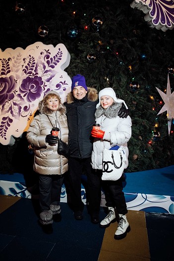 Владислав Третьяк с семьей