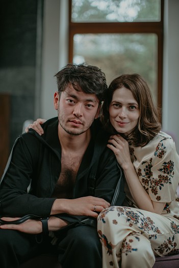 Аскар Ильясов и Юлия Снигирь