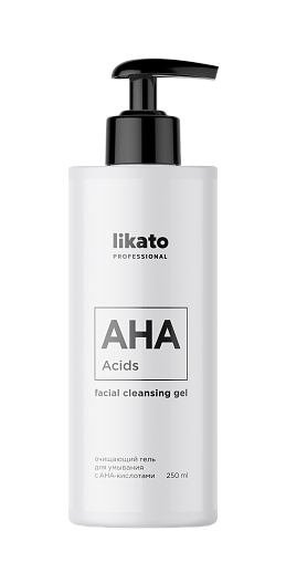 Очищающий гель для лица AHA Acid, Likato.