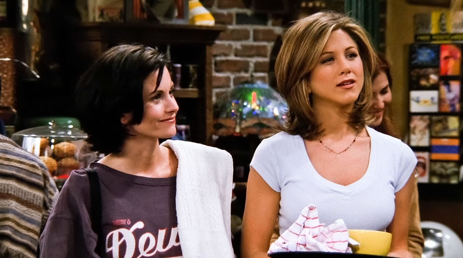 Дженнифер Энистон и Кортни Кокс