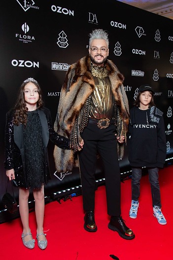 Филипп Киркоров с детьми Аллой-Викторией и Мартином