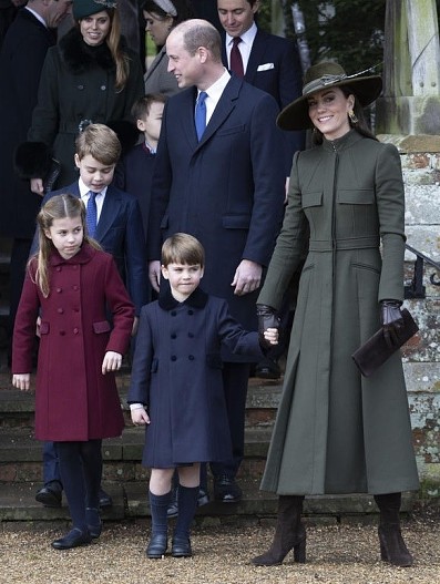Принц Уильям и&nbsp;Кейт Миддлтон со своими детьми