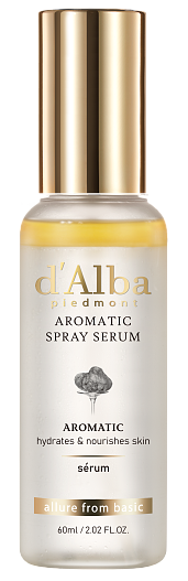 Мультифункциональная спрей сыворотка c цветочным ароматом Aromatic Spray Serum, dAlba