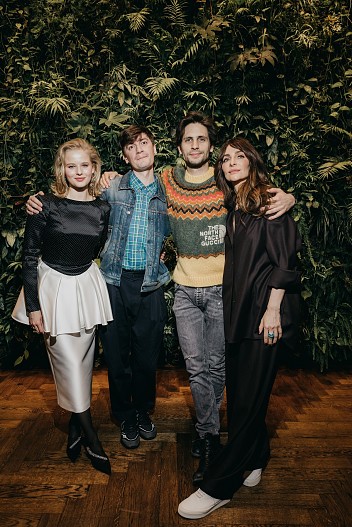 Александра Бортич, Алекснадр Гудков, Александр Молочников и Екатерина Варнава