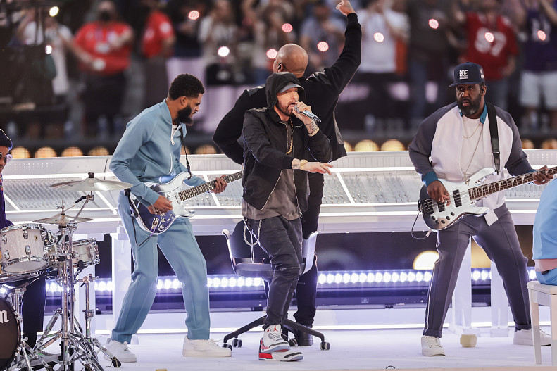 Эминем на Суперкубке 2022