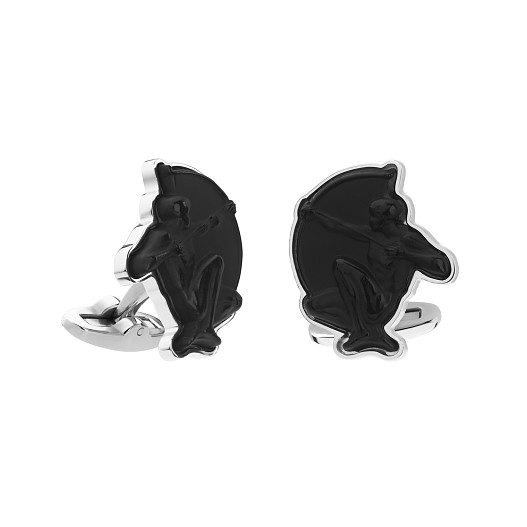 Lalique Запонки ARCHER черные