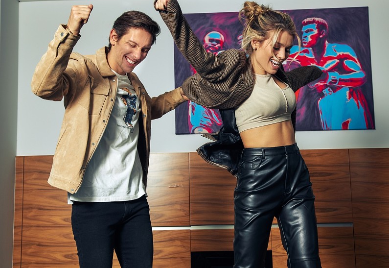 День всех влюбленных вместе с Люсей Чеботиной и ЮрКиссом