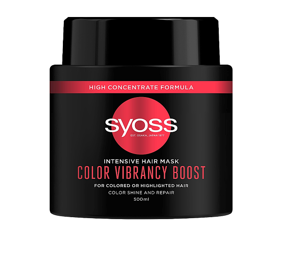 Маска для окрашенных волос Syoss Color Vibrancy Boost Intensive Hair Mask