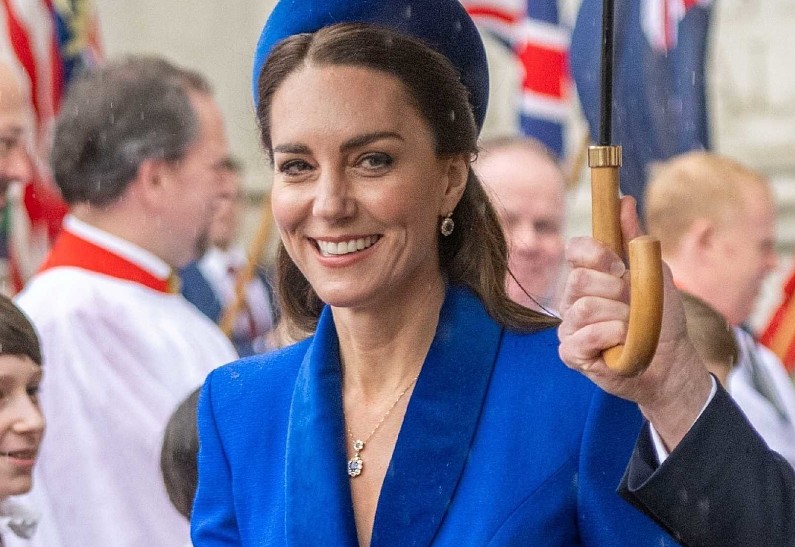 Новый выход: стильная Кейт Миддлтон и принц Уильям на службе в честь Дня Содружества наций. Фото!