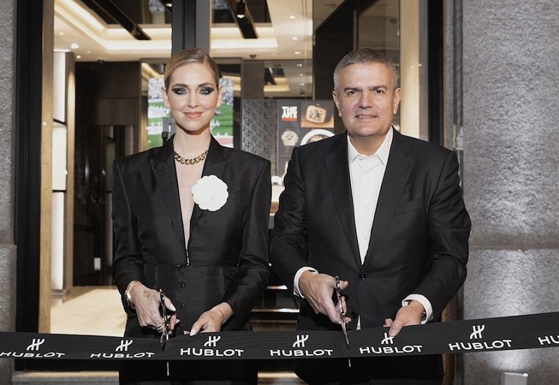 В Милане открылся новый бутик Hublot