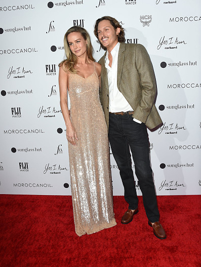 Бри Ларсон и визажист Брайс Скарлетт