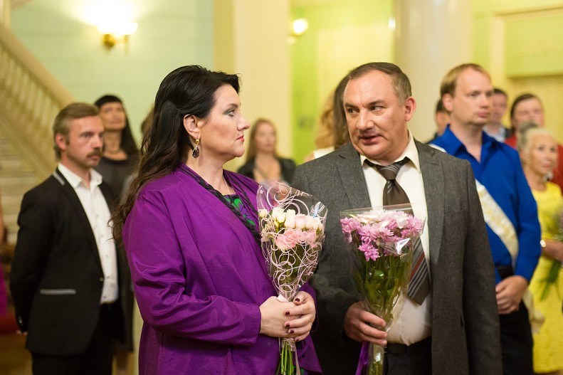 Инга Оболдина и Николай Фоменко