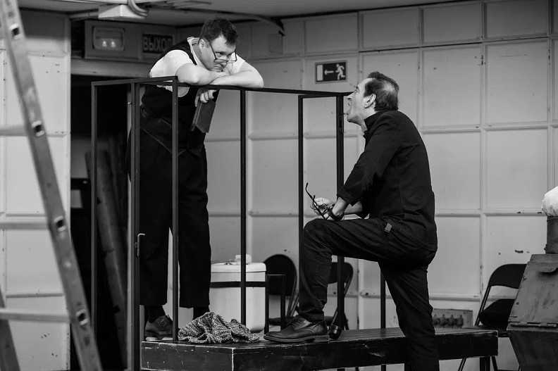 Артём Волобуев и Константин Хабенский