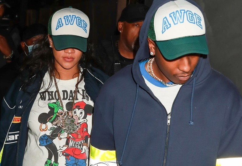 Вопреки слухам о расставании: беременная Рианна и A$AP Rocky сбежали на Барбадос