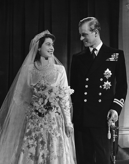 Елизавета II и принц Филипп