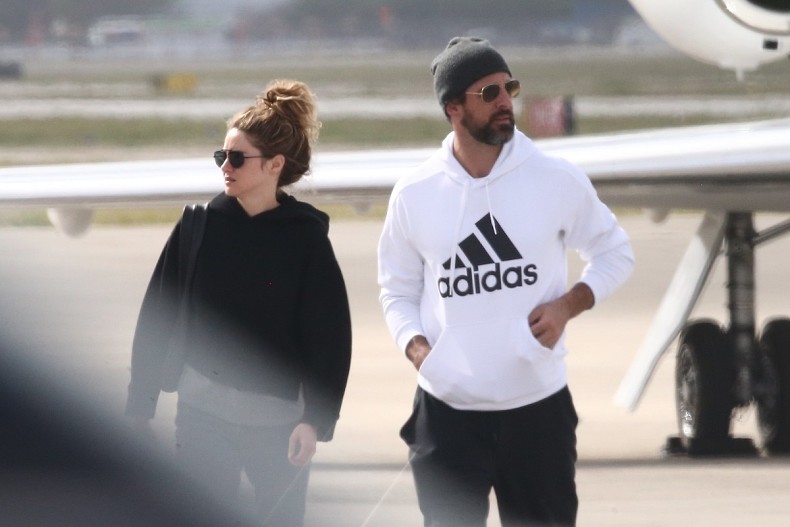 Шейлин Вудли и Аарон Роджерс