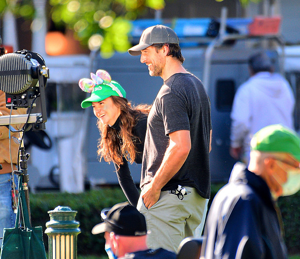 Шейлин Вудли и Аарон Роджерс