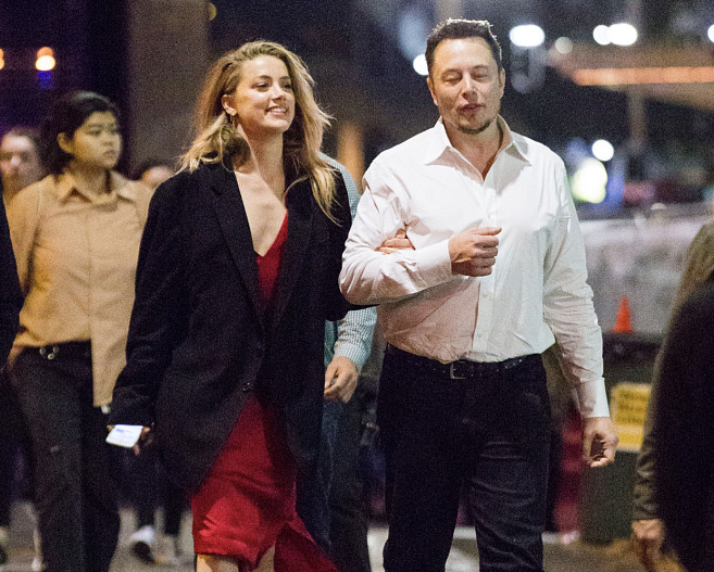 Эмбер Херд и Илон Маск