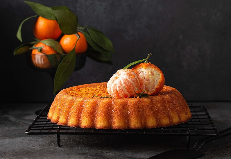 Десертный стол: готовим апельсиновый пирог и груши в сиропе