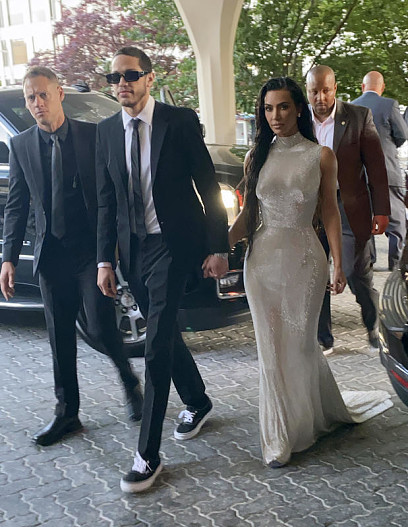 Пит Дэвидсон и Ким Кардашьян