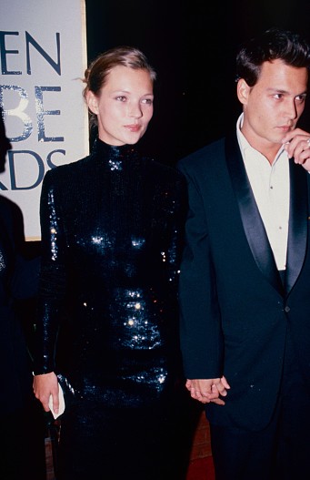 Кейт Мосс и Джонни Депп