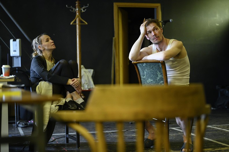 Ольга Литвинова и Артём Быстров