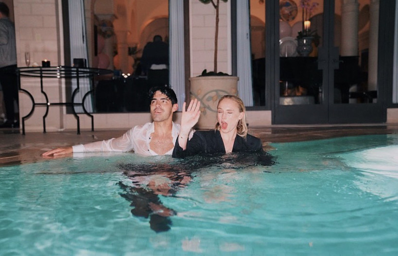 Софи Тёрнер и Джо Джонас