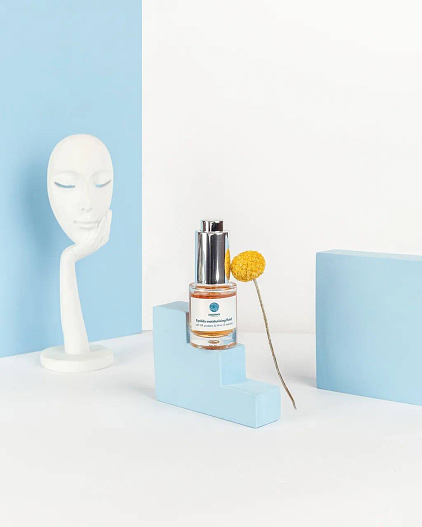 Увлажняющий флюид для век с протеинами шелка и экстрактом мятного масла, Unidermix Cosmetics