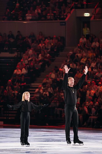Евгений Плющенко и Александр Плющенко