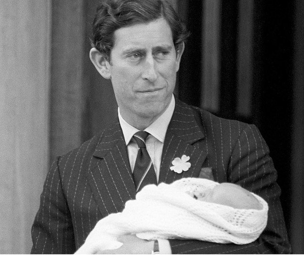 Принц Чарльз и сын Уильям