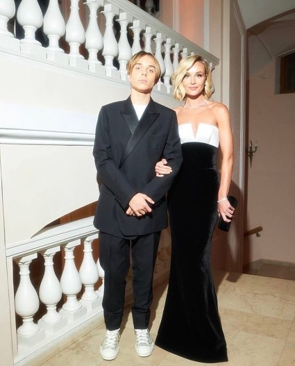 Полина Гагарина с сыном