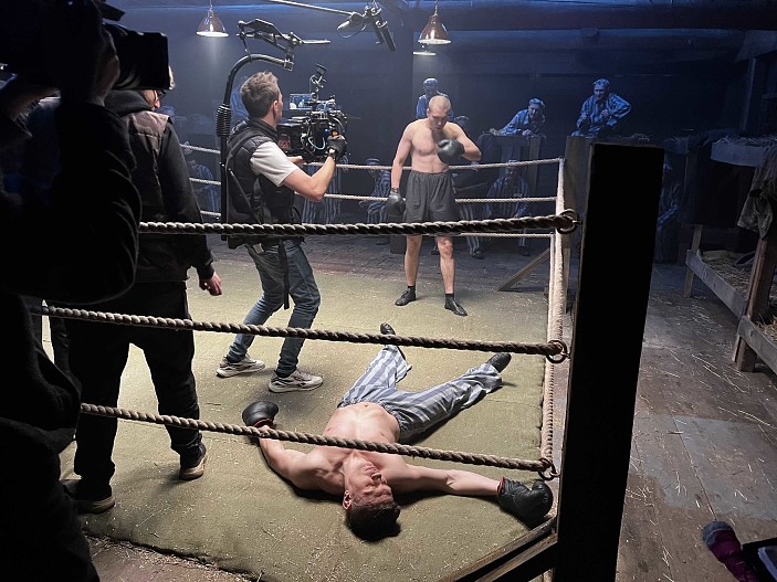 Съемки фильма «Борзенко: ринг за колючей проволокой»