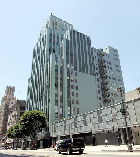 Eastern Columbia Building в центре Лос-Анджелеса