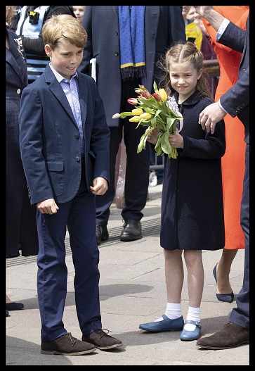Принц Джордж и принцесса Шарлотта