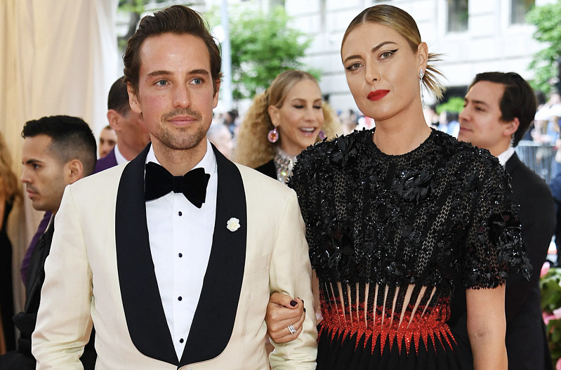 Александр Гилкс и Мария Шарапова