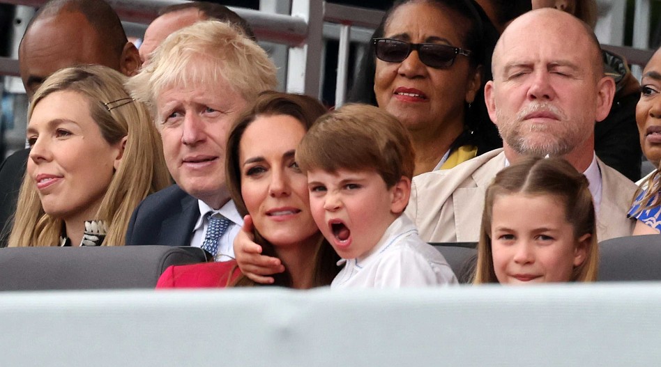 Кейт Миддлтон и принц Луи