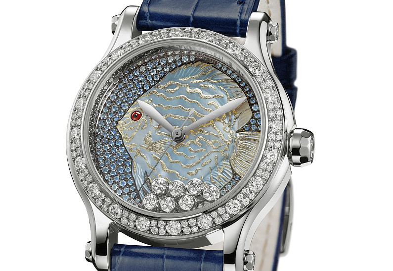 Chopard представляет часы Happy Fish из «этичного» белого золота