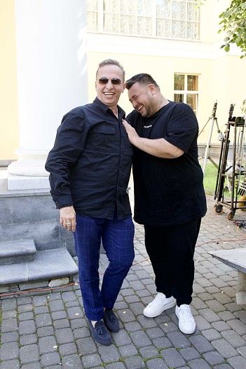 Иван Охлобыстин и Сергей Жуков