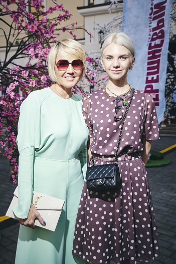 Юлия Бордовских с дочерью