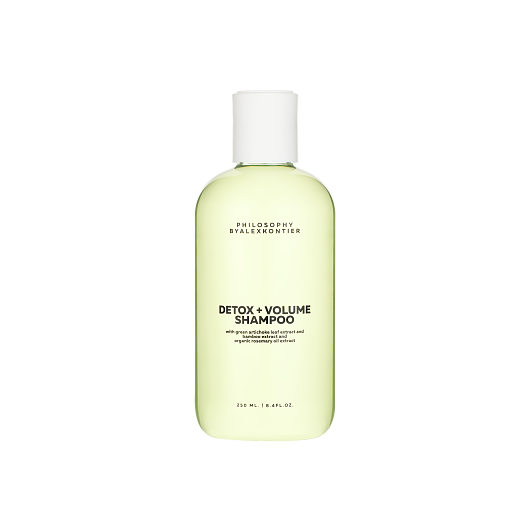 Хелатирующий шампунь для объема волос и чувствительной кожи головы Detox+Volume Shampoo, Philosophy by Alex Kontier.