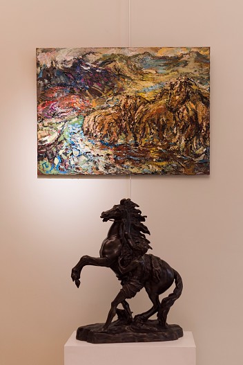 «Исландия. Табун у ручья»