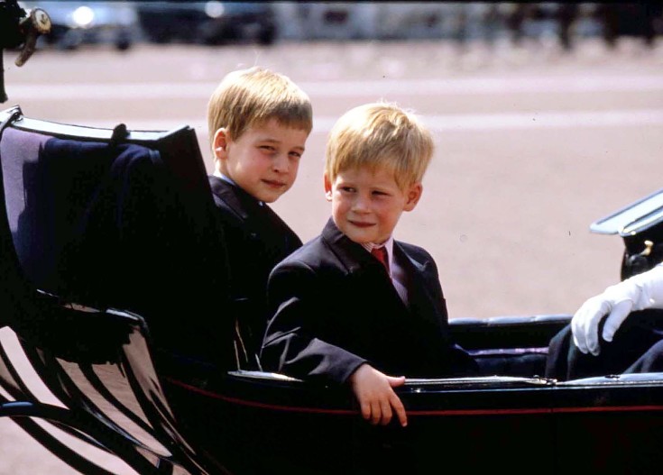 Принц Уильям и принц Гарри