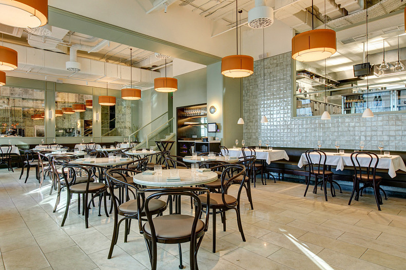 Интерьер Frantsuza Bistrot