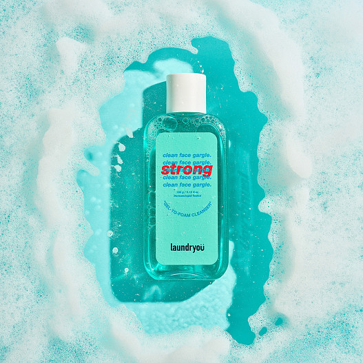 Очищающая гель-пенка для лица Strong, Laundryou